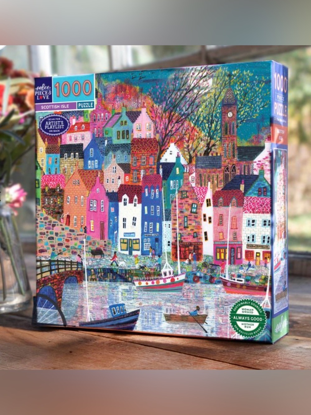 Scottish Isle 1000 piece puzzle